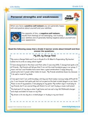 cover image of Grade 5 Life Orientation: Personal Strengths & Weaknesses